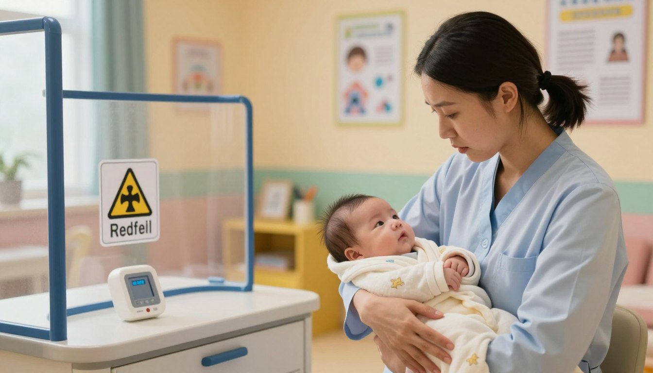 Is radiation safe for human babies?